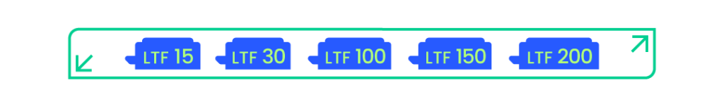 LTF15, LTF 30, LTF100, LTF150, LTF200